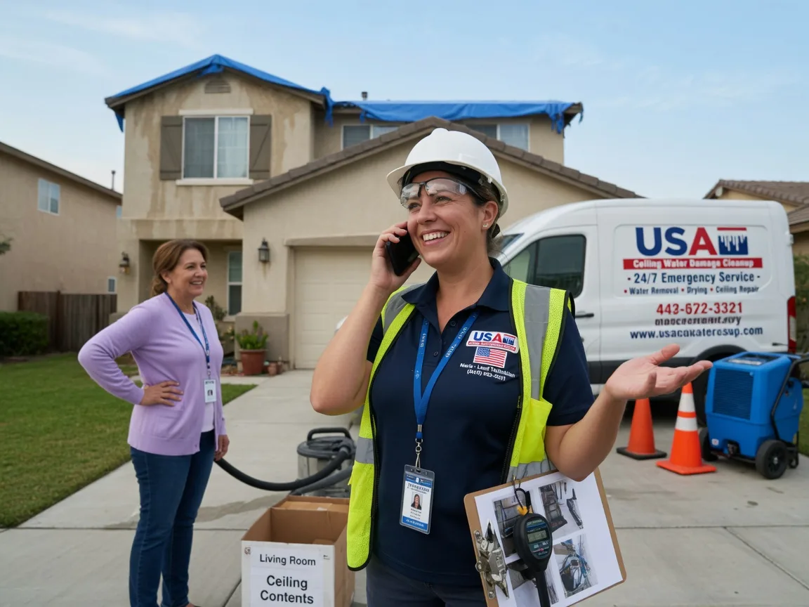 Ceiling Water Damage Restoration El Centro, CA FAQs